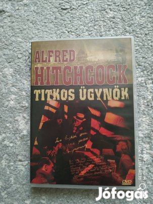 Alfred Hitchcock - Titkos ügynök dvd