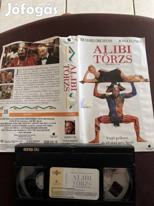 Alibi törzs vigjáték vhs 