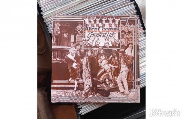 Alice Cooper - Alice Cooper's Greatest Hits Bakelit Lemez LP Bontatlan