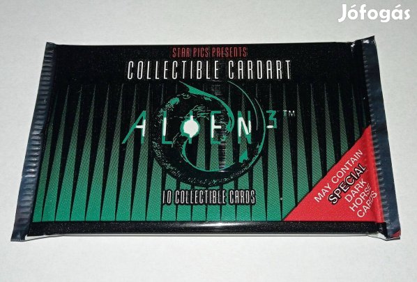 Alien 3 Collectible Cardart bontatlan kártya csomagok