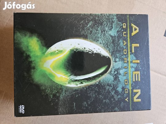 Alien Quadrilogy dvd lemezeken.