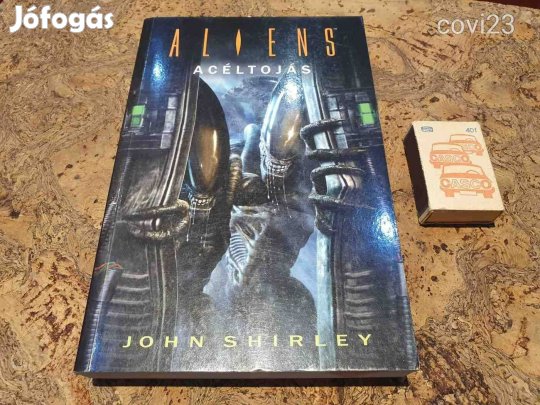 Aliens acéltojás John Shirley könyv a második ritka sorozatból újszerű