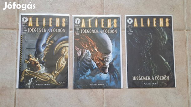 Aliens képregény - Idegenek a földön - 1/6 + 2/6 + 3/6