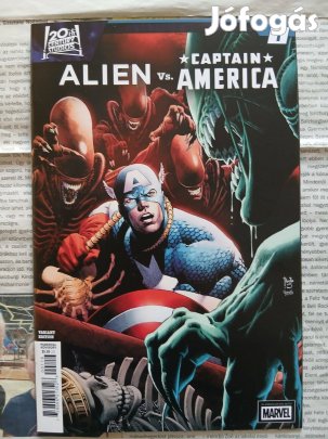 Aliens versus Captain America Marvel képregény 1D. száma eladó!