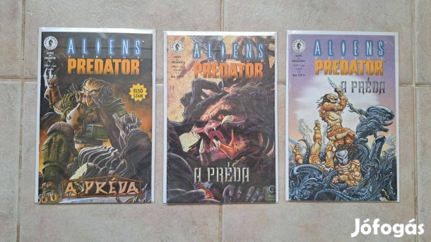 Aliens vs Predator képregény - 1/6 + 2/6 + 3/6