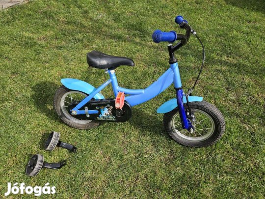 Alig használt 12-es gyerek kerékpár mankókerékkel eladó