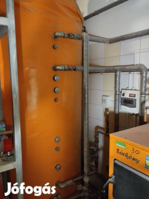 Alig használt 2000 l puffertartály eladó