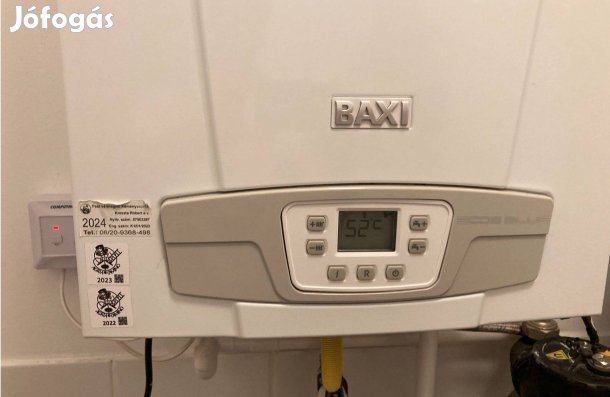 Alig használt Baxi Eco5 Blue kéményes falikazán eladó