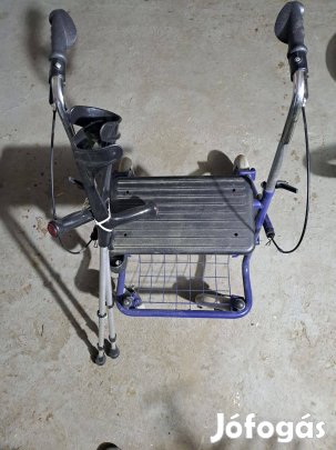 Alig használt Rollátor és 2db mankó eladó Pápán