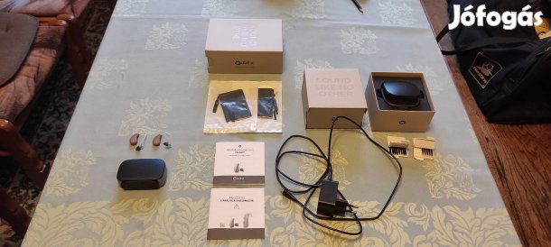 Alig használt Widex hallókészülék féláron. Tartóval, töltővel, stb