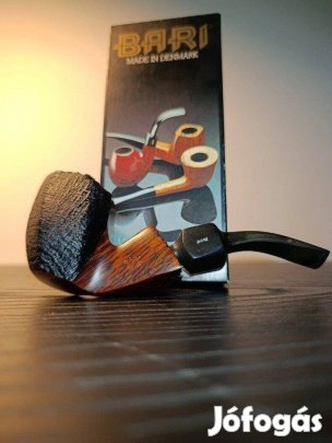 Alig használt! Bari Wiking 7095 pipa Estate Pipe Kéttónusú szabadkézi