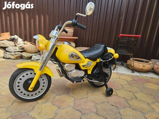 Alig használt extra nagyméretű 120cm hosszú akkumulátoros gyerek chopp