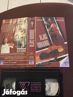 Aljas indokból krimi vhs kistok. 