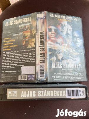 Aljas szándékkal akció vhs 