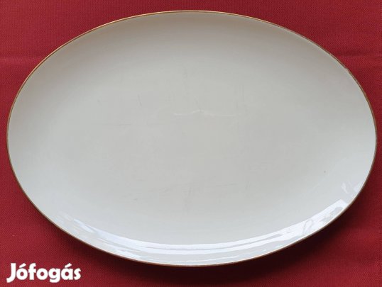 Alka-Kunst Alboth & Kaiser Bavaria német porcalán tálaló tál tányér