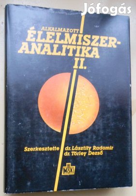 Alkalmazott élelmiszer-analitika II. kötet eladó (új)