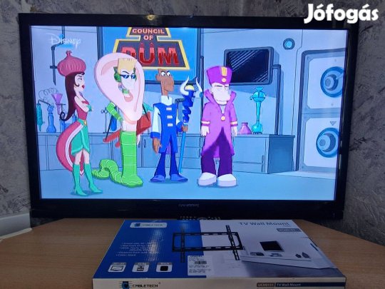 Alkalmi Ár !Grundig 40 VLE 6220 BH FHD. Smart LED Tv102 cm Gari/Számla