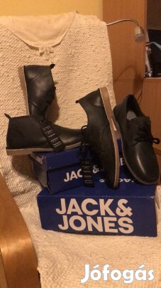 Alkalmi, férfi, új bőr cipő 40/44-es