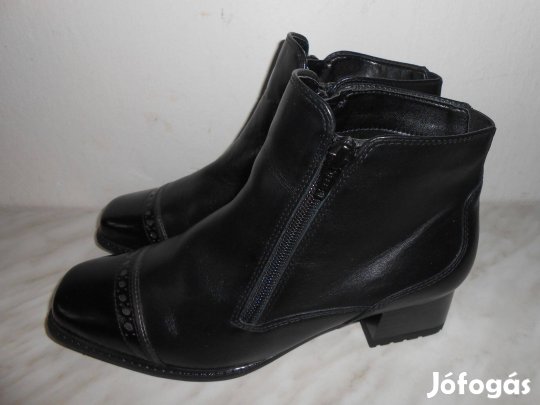 Alkalmi bőr bokacsizma, 37, Ara, új