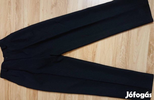 Alkalmi fekete 158-as nadrág - mérve pontosan