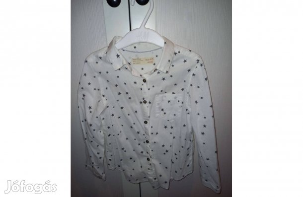 Alkalmi lány blúz Zara ing 104 110 4 éves lány póló