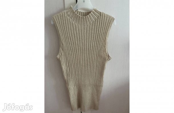 Alkalmi női felső L 38 40 Reserved ujjatlan csillogó
