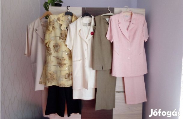 Alkalmi ruha női nadrágkosztüm alig viselt újszerű állapotban 40 42