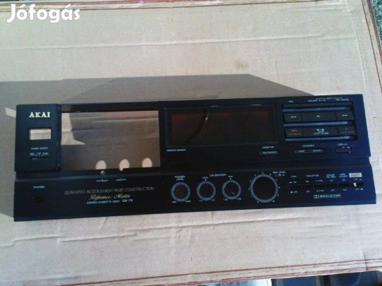 Alkatrész Előlap Akai Gx-75