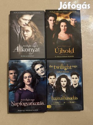 Alkonyat összes rész (4/1 bővített) dvd