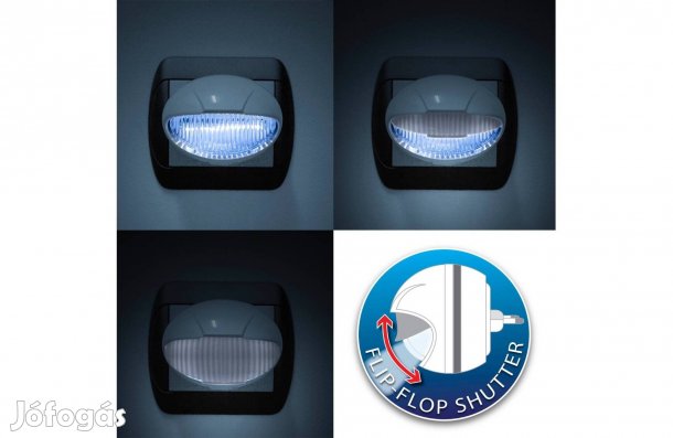 Alkonyatkapcsoló Éjszakai LED -es hideg fehér jelzőfény irányfény fény