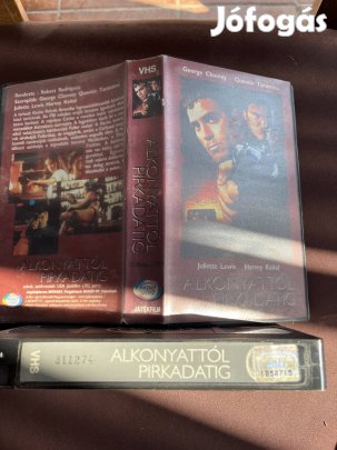 Alkonyattól pirkadatig 1 thriller vhs 