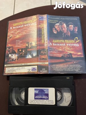 Alkonyattól pirkadatig 2 thriller kistok vhs 