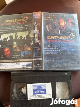 Alkonyattól pirkadatig 3 thriller vhs m