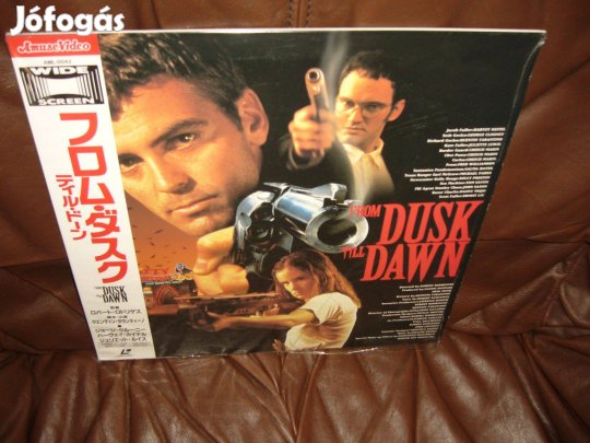 Alkonyattól pirkadatig . Laserdisc képlemez ritkaság !