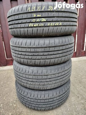 Alkuképesen eladó 4 db 195/50 R15 nyari gumi 7mm 0124