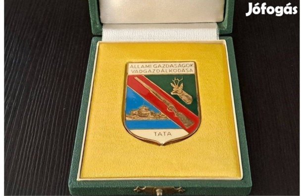 Állami Gazdaságok Vadgazdálkodás plakett