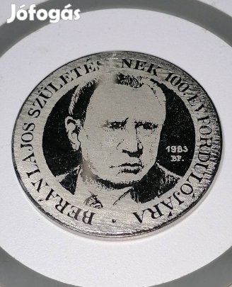 Állami Pénzverő Berán Lajos érme 