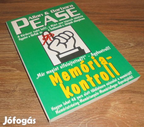 Allan Pease; Barbara Pease: Memóriakontroll