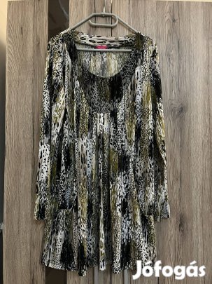 Állat mintás zsebes, tunika 42/44/46 méret