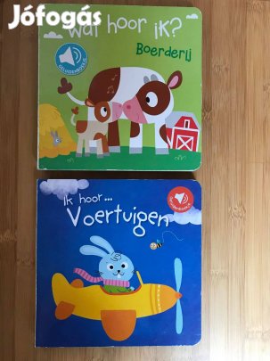 Állathangot és járműhangot kiadó babakönyvek egyben