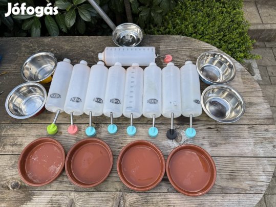 Állatitató és etetők