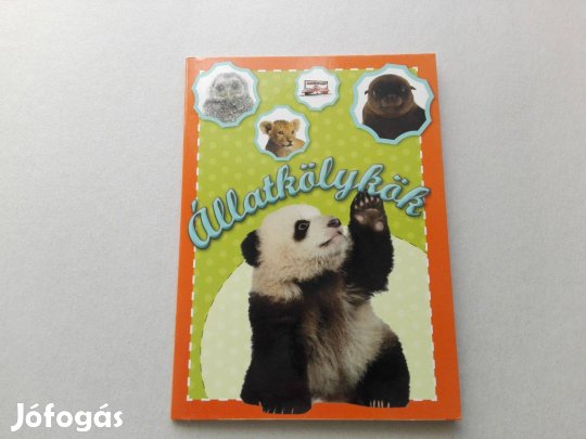 Állatkölykök - Új ismeretterjesztő füzet gyermeknek akciósan eladó !