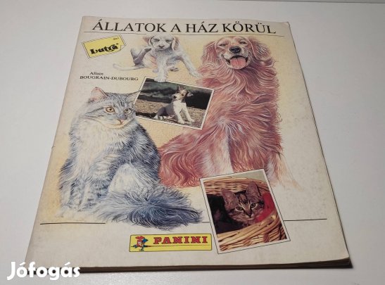 Állatok a ház körül matricás album