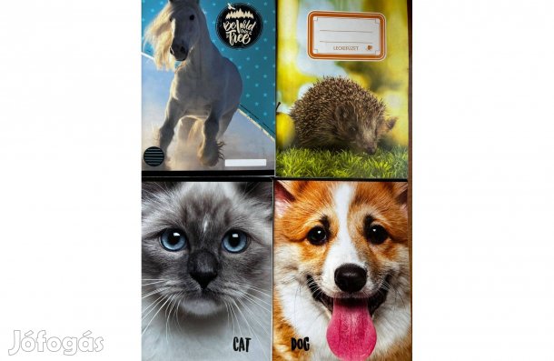 Állatos leckefüzetek