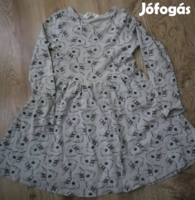 Állatos ruha 4-6 éves kislányra
