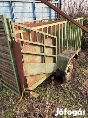 Állatszállító pótkocsi eladó