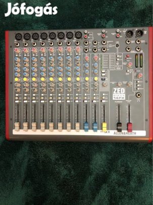 Allen&Heath zed60 14 fx effektes keverő, újszerű állapotban