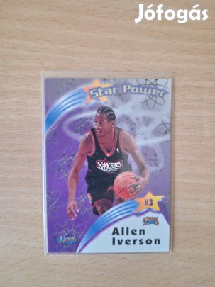 Allen Iverson Fleer Ultra 1997-98 Star Power #2of20SP kosaras kártya