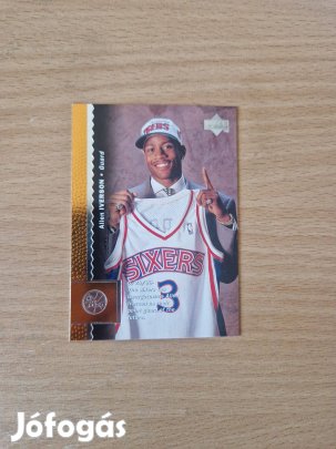 Allen Iverson Upper Deck 1996-97 Rookie #91 kosaras kártya