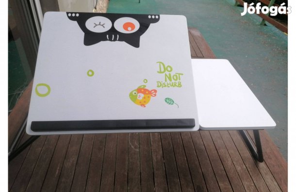 Állítható dőlésszögű, összecsukható laptop tálca eladó!